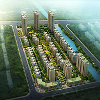 江蘇省泰州市華澤天下居住區景觀概念方案及詳細設計